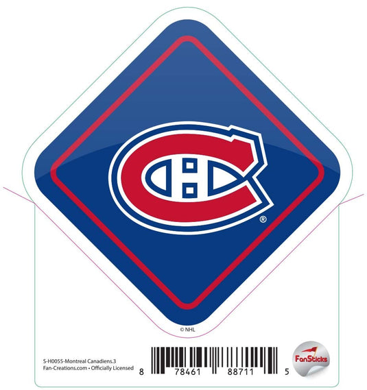 Fan Creations Decal Montreal Canadiens - NHL 3 inch Decal
