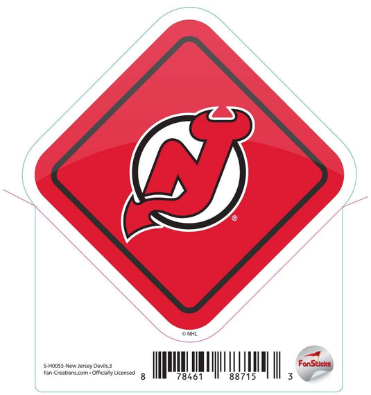 Fan Creations Decal New Jersey Devils - NHL 3 inch Decal