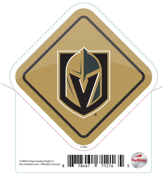 Fan Creations Decal Vegas Golden Knights - NHL 3 inch Decal
