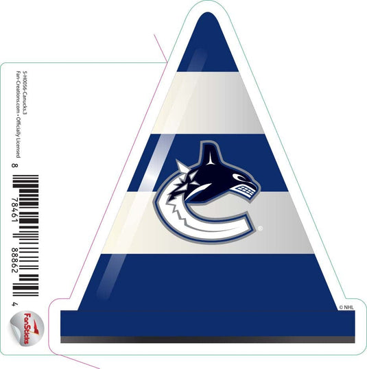 Fan Creations Decal Canucks - NHL 3 inch Decal
