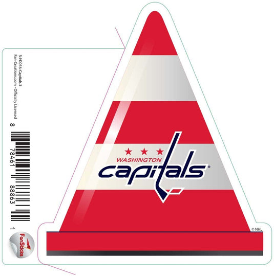 Fan Creations Decal Capitals - NHL 3 inch Decal