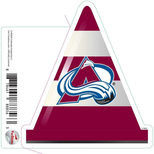 Fan Creations Decal Colorado Avalanche - NHL 3 inch Decal