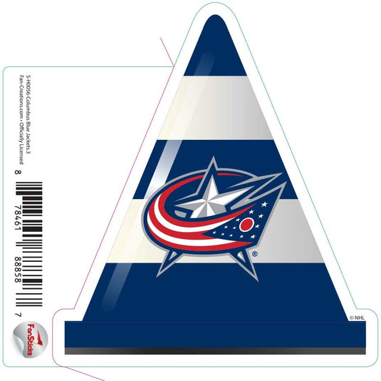Fan Creations Decal Columbus Blue Jacket - NHL 3 inch Decal