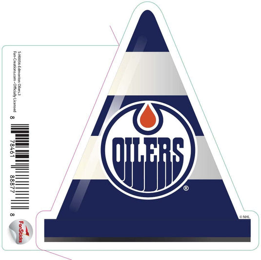 Fan Creations Decal Edmonton Oilers - NHL 3 inch Decal