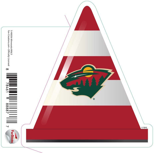 Fan Creations Decal Minnesota Wild - NHL 3 inch Decal