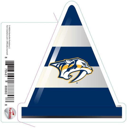 Fan Creations Decal Nashville Predators - NHL 3 inch Decal