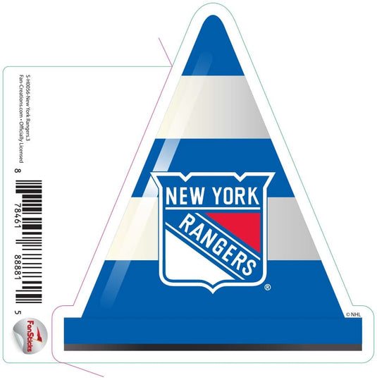 Fan Creations Decal New York Rangers - NHL 3 inch Decal