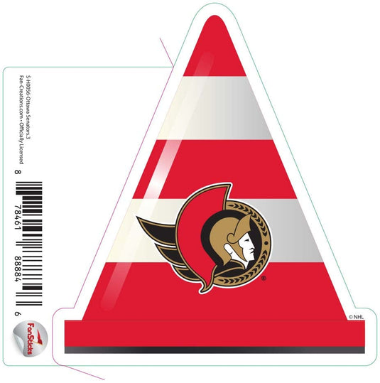 Fan Creations Decal Ottawa Senators - NHL 3 inch Decal