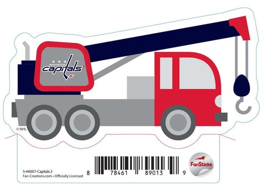 Fan Creations Decal Capitals - NHL 3 inch Decal
