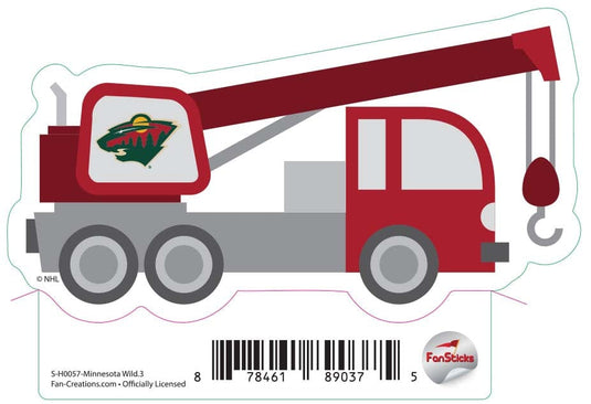 Fan Creations Decal Minnesota Wild - NHL 3 inch Decal