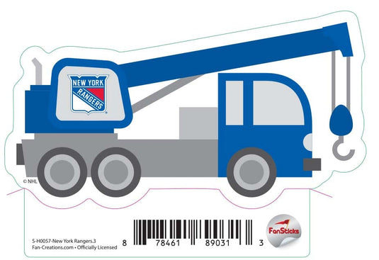 Fan Creations Decal New York Rangers - NHL 3 inch Decal