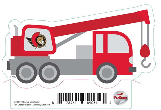 Fan Creations Decal Ottawa Senators - NHL 3 inch Decal
