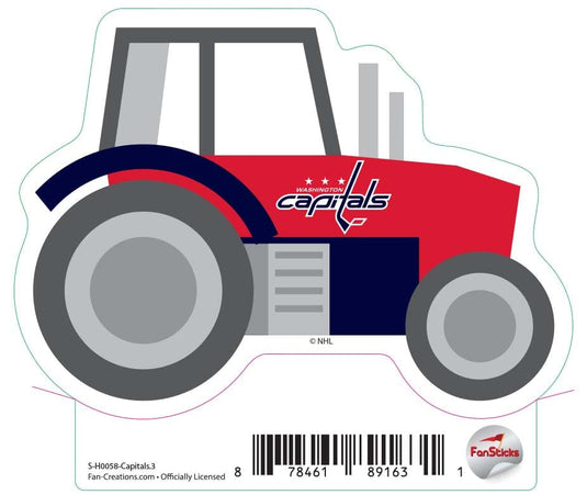 Fan Creations Decal Capitals - NHL 3 inch Decal