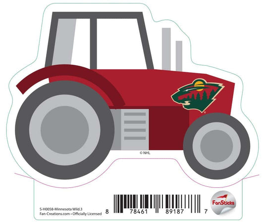 Fan Creations Decal Minnesota Wild - NHL 3 inch Decal