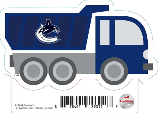 Fan Creations Decal Canucks - NHL 3 inch Decal