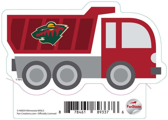 Fan Creations Decal Minnesota Wild - NHL 3 inch Decal