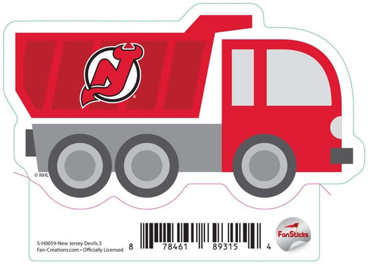 Fan Creations Decal New Jersey Devils - NHL 3 inch Decal