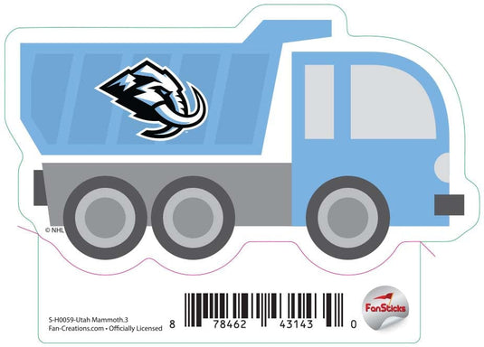 Fan Creations Decal Utah Mammoth - NHL 3 inch Decal