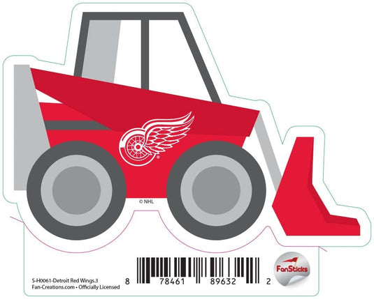Fan Creations Decal Red Wings - NHL 3 inch Decal