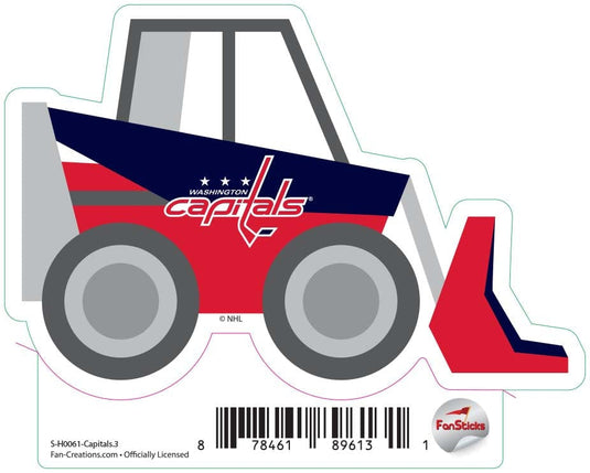 Fan Creations Decal Capitals - NHL 3 inch Decal