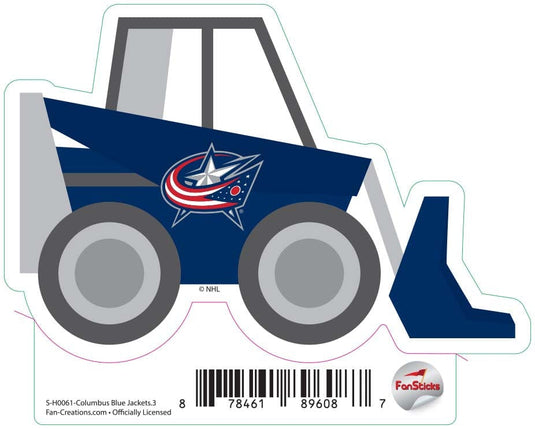 Fan Creations Decal Columbus Blue Jacket - NHL 3 inch Decal
