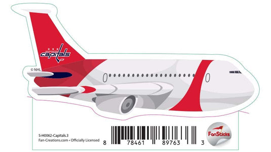 Fan Creations Decal Capitals - NHL 3 inch Decal
