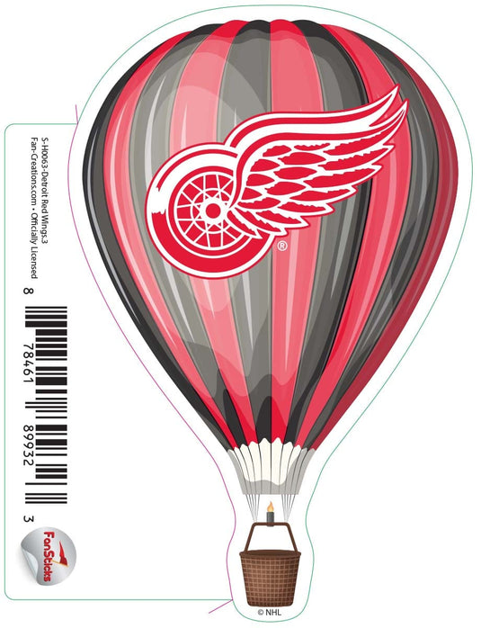 Fan Creations Decal Red Wings - NHL 3 inch Decal