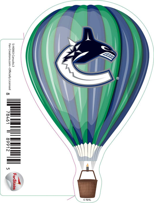 Fan Creations Decal Canucks - NHL 3 inch Decal
