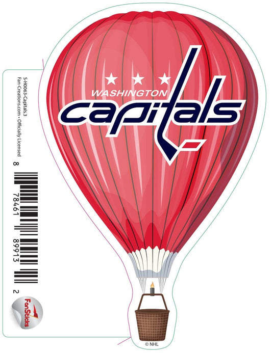 Fan Creations Decal Capitals - NHL 3 inch Decal