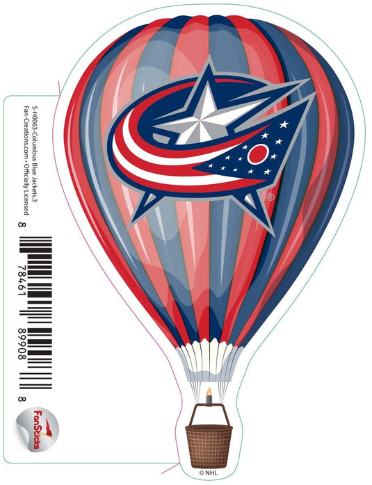 Fan Creations Decal Columbus Blue Jacket - NHL 3 inch Decal