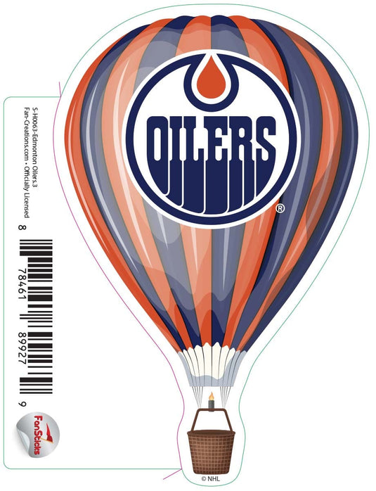 Fan Creations Decal Edmonton Oilers - NHL 3 inch Decal