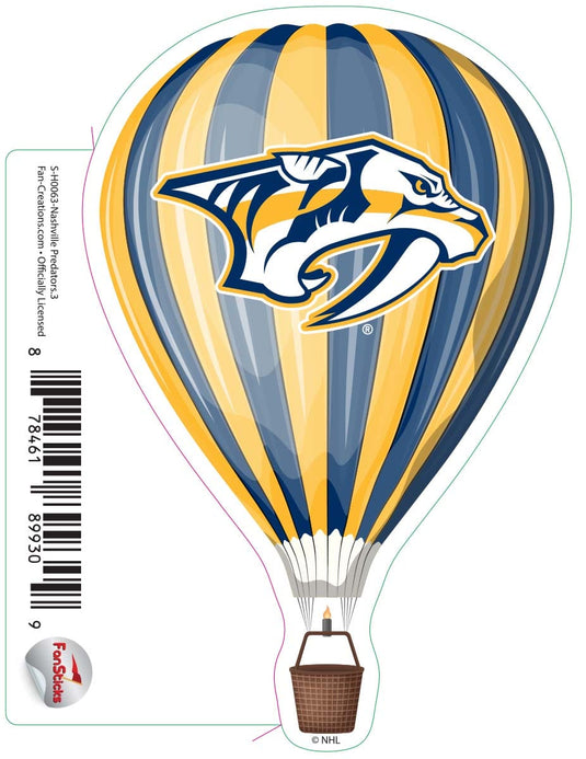 Fan Creations Decal Nashville Predators - NHL 3 inch Decal