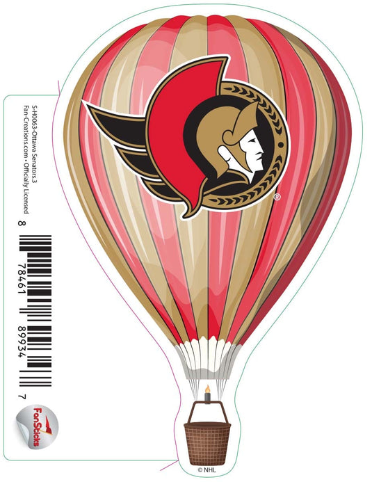 Fan Creations Decal Ottawa Senators - NHL 3 inch Decal