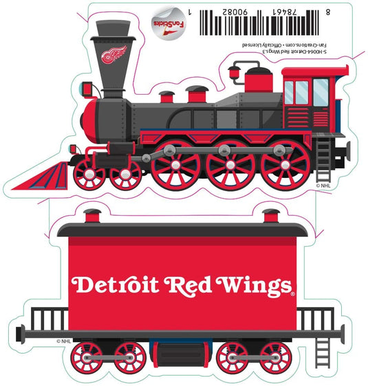 Fan Creations Decal Red Wings - NHL 3 inch Decal