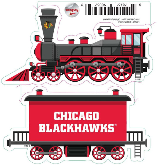 Fan Creations Decal Blackhawks - NHL 3 inch Decal
