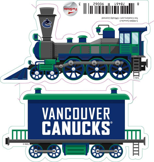 Fan Creations Decal Canucks - NHL 3 inch Decal