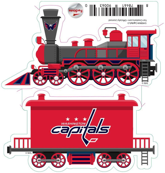 Fan Creations Decal Capitals - NHL 3 inch Decal