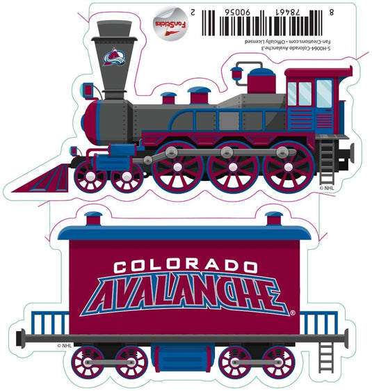 Fan Creations Decal Colorado Avalanche - NHL 3 inch Decal