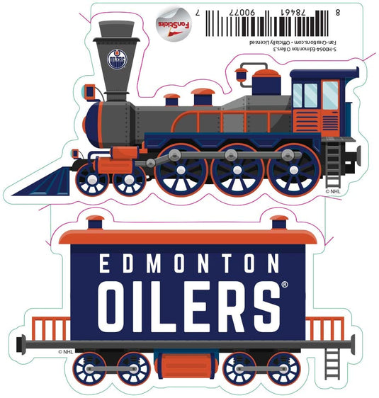Fan Creations Decal Edmonton Oilers - NHL 3 inch Decal