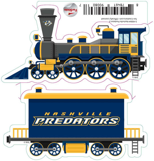 Fan Creations Decal Nashville Predators - NHL 3 inch Decal