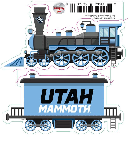 Fan Creations Decal Utah Mammoth - NHL 3 inch Decal