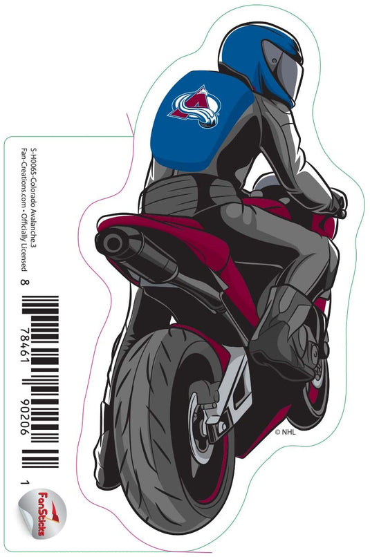 Fan Creations Decal Colorado Avalanche - NHL 3 inch Decal