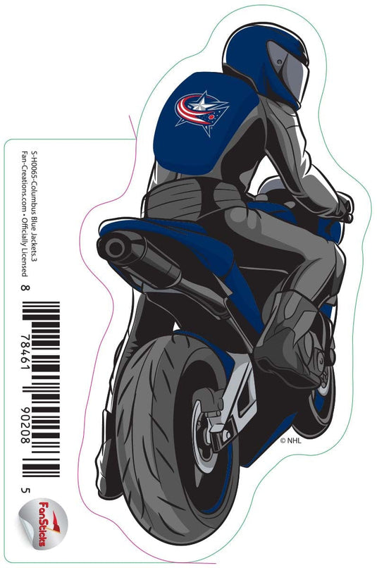 Fan Creations Decal Columbus Blue Jacket - NHL 3 inch Decal