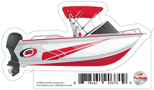 Fan Creations Decal Carolina Hurricanes - NHL 3 inch Decal