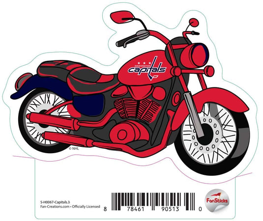 Fan Creations Decal Capitals - NHL 3 inch Decal