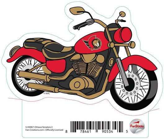 Fan Creations Decal Ottawa Senators - NHL 3 inch Decal