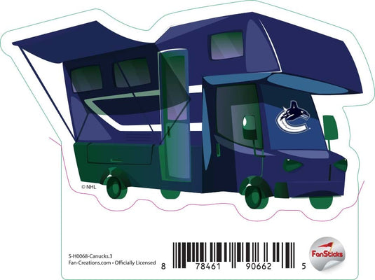 Fan Creations Decal Canucks - NHL 3 inch Decal