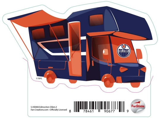 Fan Creations Decal Edmonton Oilers - NHL 3 inch Decal