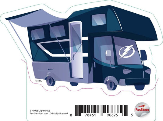 Fan Creations Decal Lightning - NHL 3 inch Decal