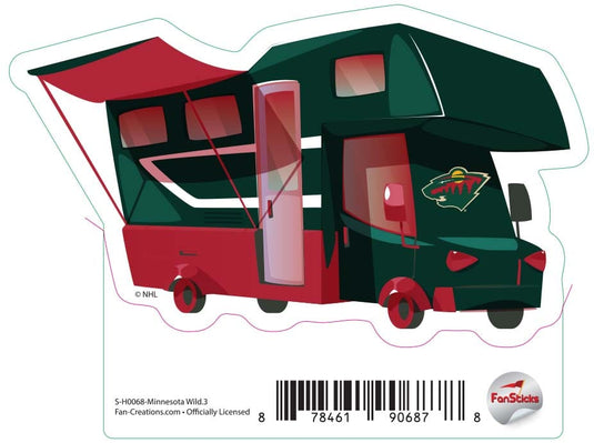 Fan Creations Decal Minnesota Wild - NHL 3 inch Decal